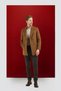 Camel Kılıç Yaka Classic Slim Fit Double Breasted Coat 1008255102 - 5