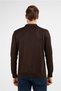 Brown Polo Collar Pocketless Comfort Fit Classic Knitwear Sweater 1012255155 - 5