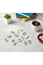 Wooden Alphabet Set 29 Letters - 3 cm Laser Cut Educational Letters Hobby and Decoration Set - 2
