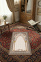 Non-Slip Sole Faux Fur Soft Prayer Rug 75x120 cm Stain Resistant Cushioned Prayer Mat - 2