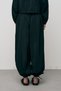 Women's Comfort Trousers with Tie Detail at the Hem and Elastic Waistband - 4