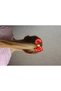 Hand Knitted Bowknot Rubber Band - 100% Cotton Yarn Children's and Adult Hair Accessory - 2