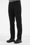 Black Side Pocket Casual Comfort Fit Cotton Chino Trousers 1003255171 - 2