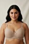 Ten Large Size C Cup Wireless Gathering Bra - Quality Non-Padded Sponge Daily Comfort Bra - 5