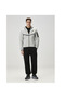 Tech Fleece Windrunner Gri Kapüşonlu Sweatshirt - 2