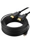 كابل فيديو HDMI مسطح عالي السرعة بطول 25 مترًا من PM-18944 مع أطراف مطلية بالذهب