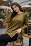 Women's Mercerized Slit Young Mother Seasonal Sweater - 4