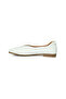 M Boutique 5016 White Genuine Leather Ballerinas - 2