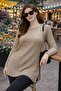 Women's Mercerized Slit Young Mother Seasonal Sweater - 3