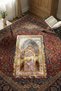 Non-Slip Sole Faux Fur Soft Prayer Rug 75x120 cm Stain Resistant Cushioned Prayer Mat