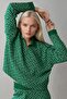 My Fashion Patterned Knitwear Polo Neck Sweater - 5