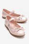 Children's Ribbon Shoes 26-30; Powder Glitter