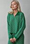 My Fashion Patterned Knitwear Polo Neck Sweater