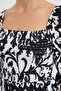 Bdart Floral Midi Dress with Square Neckline and Slit - 4