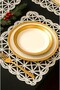 American Service Set, 1 Runner 6 Soup Plates Dinner Service Set, 7 Piece Service Presentation Set - 8