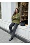 Women's Turtleneck Oversize New Season Knitwear Sweater - 2