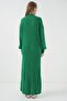 Bdart Half Outfit Buttoned Textured Knit Dress - 6