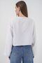 Bdart Linen Blend Tie Detail Long Sleeve Kimono - 6