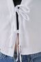 Bdart Linen Blend Tie Detail Long Sleeve Kimono - 5
