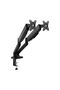 Pivot Core Dual Monitor Arm - Black - 2