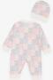 Baby Girl Jumpsuit Colorful Patch Patterned 0-3 Months-6 Months, Mixed Color - 2