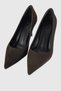 Hillary Brown Suede Pointed Toe Women's Stiletto - 4
