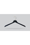Wooden (Gold Lama Hook) Clothes, Blouse, Shirt Hangers Black Color 12 Pieces - 3