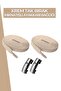 Elastic smart lock laces magnet metal snap drop sports shoe laces 100 cm - 2