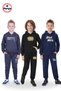 6-Piece Boys' Tracksuit Set with 3 Kangaroo Pockets and Hooded Print Detail