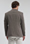 Savue Men's Bitter Brown Cotton Blended Lycra Stretch Fabric Sports Blazer Jacket - 8