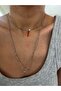 Red String Steel Luck Necklace