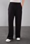 Black Self-Patterned Collared Double Suit - 5