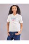 Senior Girls Beige Collared Boxy Top