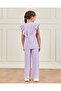 Girls Lilac Waffle Jog Set (2 Piece) - 4