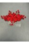 Bridal Hair Comb with Dense Pearls and Crystal Stones – Handmade Hair Accessory – Wedding & Engagement - 6