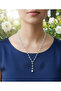 Elegant Stone and Pearl Detailed Women's Necklace - 2