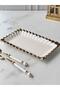 Rectangular Presentation Plate Sofia Stoneware Small – 19 X 37 cm - 3