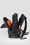 Black Unisex Large Volume Travel & Laptop Backpack with 15.6' Laptop Compartment and USB Port - 6