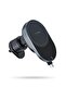 MAGT WC15 MagSafe Wireless Car Charger 15W With Built In Type C Cable - Black - 6