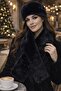 Trend 2-Piece Hat and Scarf Set, Plush Hat and Scarf, Valentine's Day Gift - 2