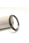 Certified Tiger's Eye 6mm Natural Stone Bracelet Steel Wire Steel Lock - 8