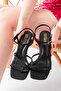 Women's Sandals Ankle-Tie 6 cm Heeled Sandals - 3
