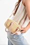 Women's Straw Hand and Shoulder Bag Powder - 2