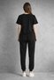 Panda Printed Oversize T-Shirt Tracksuit Set - 2