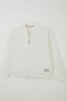 Girl's Cardigan with Zipper and Arma Detail, Ages 9-14, Ecru - 3
