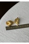 Gold Burg Earrings - 3