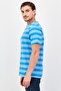 Men Crew Neck Stripe Short Sleeve T-Shirt, Multicolor - 2