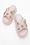 Women's Cross-Accessory Slippers Pudra - 5