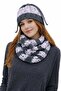 Stylish, Fully Hand-Knitted, Soft, Winter, Neck Collar and Hat Style Beanie