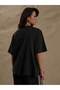 100% Cotton Large Size Oversize Fit Comfortable Stylish Women's T-Shirt - 4